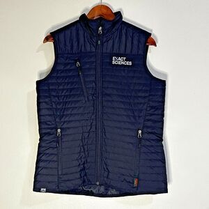NWT Storm Creek Front Runner Insulated Vest Womens M Exact Sciences Company Logo